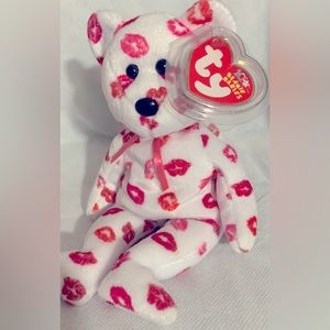 Ty valenoneanie baby, with tag/tash, mint condition